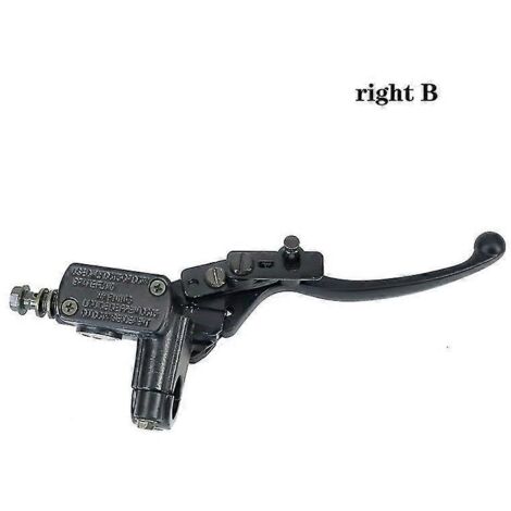 Maître-cylindre de frein avant pour moto, levier de frein hydraulique, flexible de frein, étriers de frein pour dirt bike, pit bike, quad, karting - Pompe avant droite (1/5)