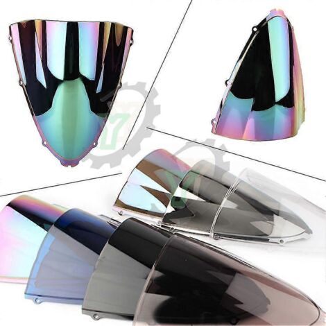 Déflecteur de vent de pare-brise pour Kawasaki Ninja ZX14R ZZR1400 (2006-2016) - Deep-Iridium (1/5)