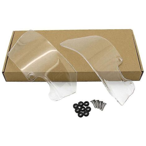 Déflecteur d'air latéral transparent pour pare-brise de BMW R1200GS Adv (2005-2011) (1/5)