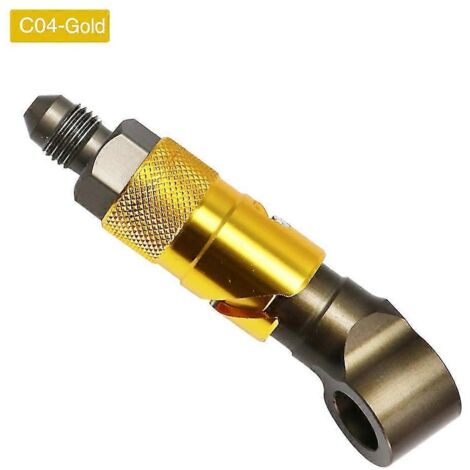 Alconstar - Kit adaptateur de raccord rapide pour durite de frein moto AN-3 en aluminium (compatible Honda et Yamaha) - C04 (1/5)