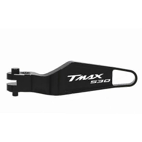 Levier de frein à main en aluminium usiné CNC pour moto Yamaha T-Max 560, T-Max 530, T-Max 560 Tech Max et T-Max 530 (noir) - TMAX530 (1/5)