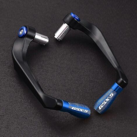 Poignées de guidon de moto, protège-leviers de frein et d'embrayage pour Suzuki GSX-S 125, 150, 750, 1000, 1000F, GSX S125, S750, S1000, S150 - Bleu - A