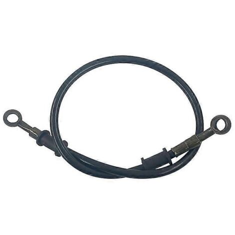 Durite d'huile tressée pour frein et embrayage de moto, 60/90/120 cm, compatible avec les motos - 3TT304820-BK-60 (1/5)