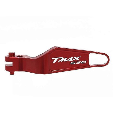 Levier de frein à main en aluminium usiné CNC pour moto Yamaha T-Max 560, T-Max 530, T-Max 560 Tech Max et T-Max 530 (rouge) - TMAX530 (1/5)