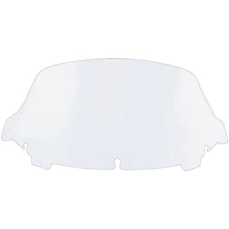 Déflecteur de vent supérieur de carénage de pare-brise pour moto Harley Touring Street Electra Glide Ultra FLHX (à partir de 2014) - 10,5 pouces (26,7 cm) transparent (1/5)