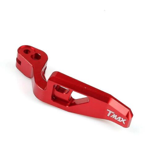 Levier de frein à main en aluminium rouge pour Yamaha Tmax 500/530 (2008-2017) et Xmax 400. (1/5)