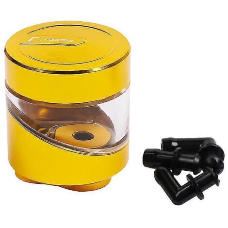 Réservoir d'huile de frein et d'embrayage pour motos Honda, Yamaha, Suzuki, Kawasaki et Vespa - Or (1/5)