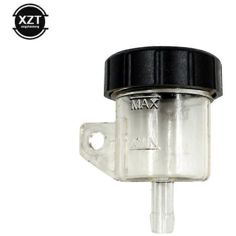 Accessoires de remontage moto : réservoir de liquide de frein avant, réservoir d'embrayage à pression, godet d'huile, godet d'huile divisé, godet d'huile de pompe supérieure (blanc). (1/4)