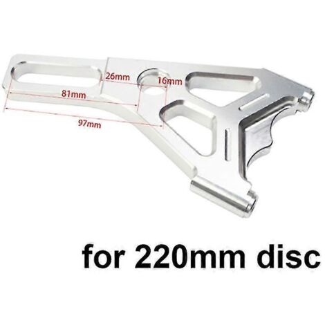 Ensemble maître-cylindre et étrier de frein à disque hydraulique avant et arrière pour scooter Yamaha RSZ Jog Force Dirt Bike Modify - Support D 220 (1/5)