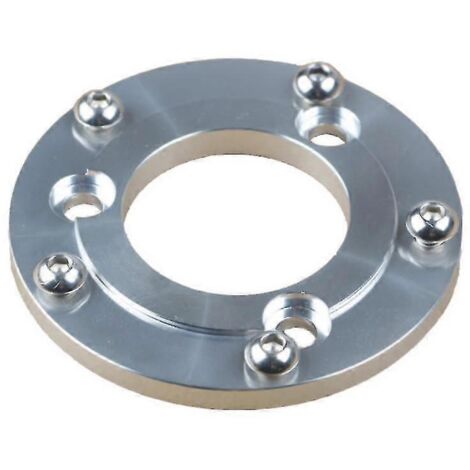 Adaptateur de joint de disque de frein pour moto (220-260 mm) compatible avec scooters Yamaha Cygnus BWS et autres modèles – argent, une pièce (1/5)