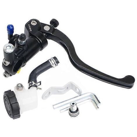 Maître-cylindre de frein 17,5 Rcs pour moto, embrayage, pompe de frein radiale 22 mm, compatible Honda, Yamaha, Kawasaki, Cafe Racer, motocross, pièce détachée droite (1/5)
