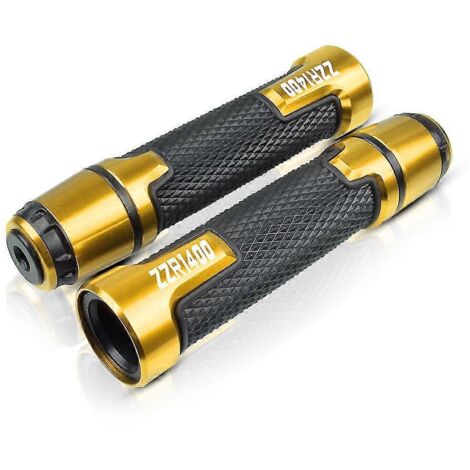 Poignées de guidon extensibles et réglables pour moto Kawasaki ZZR1400 (2006-2016) - couleur or (1/5)