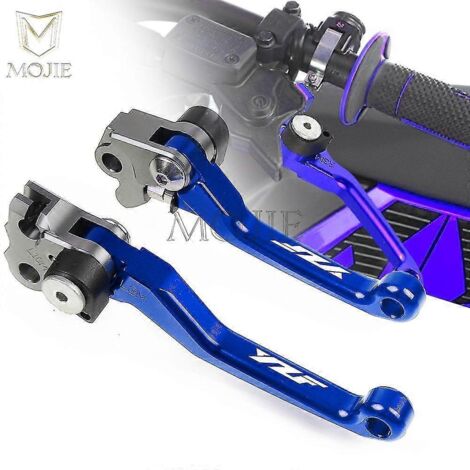 Leviers de frein et d'embrayage à pivot CNC pour moto tout-terrain et motocross Yamaha YZF 250, 426, 450, YZ250F (2007-2008) - (1/5)