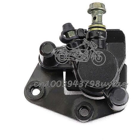 Étrier de frein à disque hydraulique avant pour scooter Kymco 50cc, 110cc et 125cc, moto tout-terrain, quad, cyclomoteur (référence GY6) - Noir (1/5)