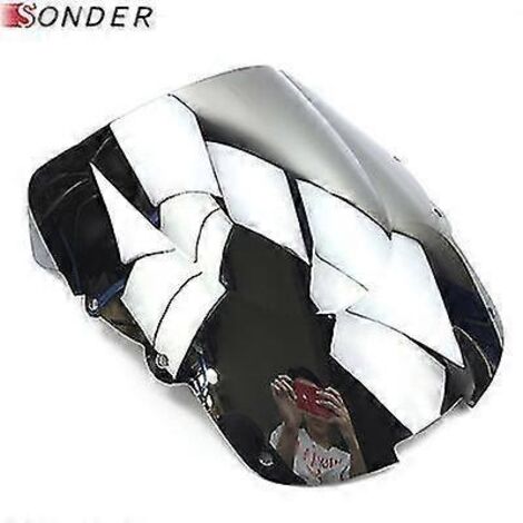 Pare-brise fumé chromé pour Honda CBR 1100XX Super Blackbird (1996-2007) (1/5)