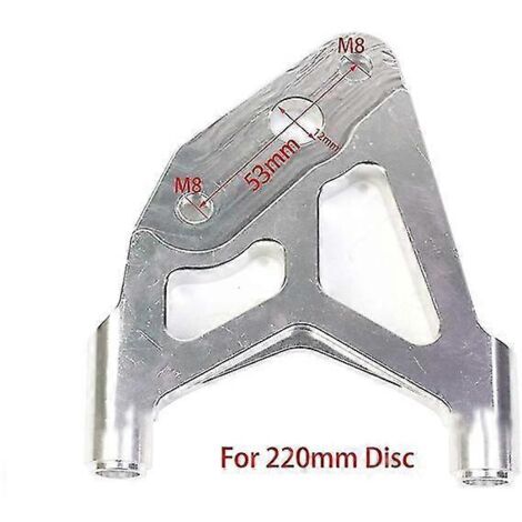Kit de freins Universal Rpm Brake avec étrier de 82 mm, disque de 70 mm à 3 trous, 4 pistons, montage radial, pour Yamaha Aerox Nitro BWS Ebike - support B 220 (1/5)