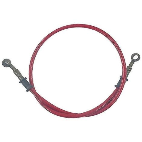 Durite d'huile tressée pour frein et embrayage de moto, 60/90/120 cm, compatible avec les motos - 3TT304820-R-90 (1/5)