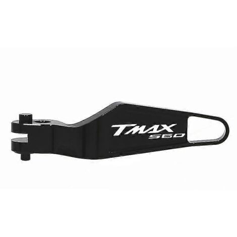 Levier de frein à main de stationnement en aluminium usiné CNC pour moto Yamaha T-Max 560, T-Max 530, T-Max 560 Tech Max et T-Max 530 - Noir (1/5)
