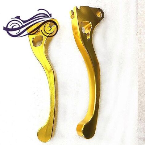 Accessoires moto : AF18 Dio 50 Zx50 AF34 AF35 Dio50 AF28 Zx 50 levier de frein à tambour et d'embrayage - Or (1/5)