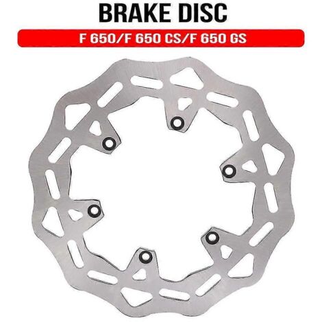 Disque de frein en acier pour moto BMW F650 1993-2000, F650cs Scarver 2000-2007, F650gs 1999-2007, F650st Strada 1997-2000-- (1/5)