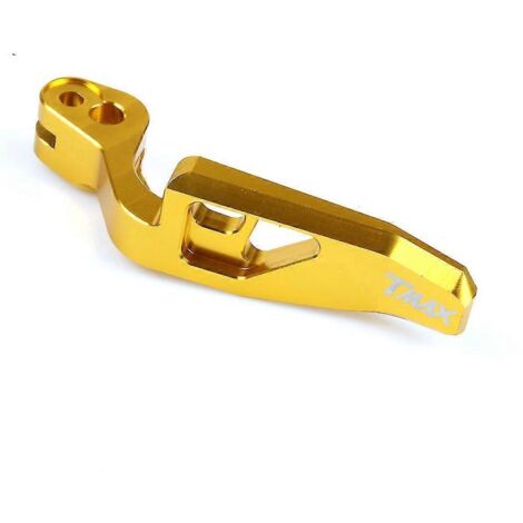 Levier de frein à main en aluminium doré pour Yamaha Tmax 500/530 (2008-2017) et Xmax 400. (1/5)