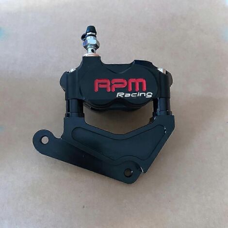 Étriers de frein radiaux à quatre pistons de 82 mm pour moto Honda Dio AF 18/27/28/34/35 - Noir - 220 mm (1/5)