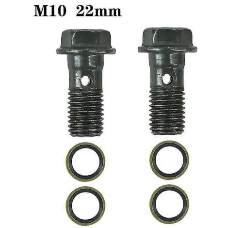 Pompe de frein M10 50 mm gauche/droite, étriers avant et arrière sous le disque pour quad, moto, VTT, accessoires moto - M10 (1/5)