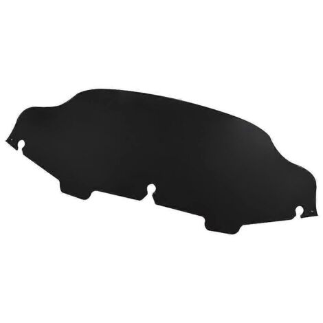 Pare-brise ondulé 4,5"-10,5" pour Harley Electra Street Glide FLHX Touring - Noir 6 pouces (15 cm) 96-2013 (1/5)