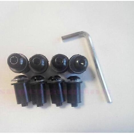 Pare-brise neuf pour moto Honda CBR600F4i (2001-2006) - Vis noires (1/5)