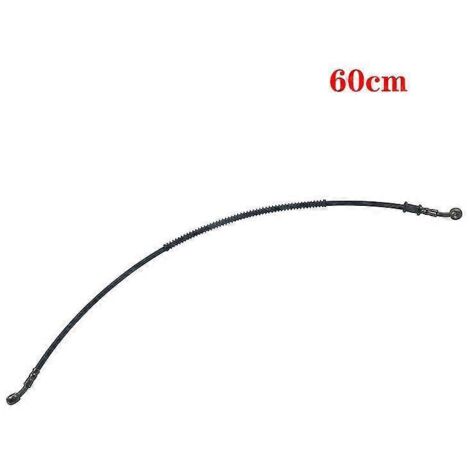 Maître-cylindre de frein avant pour moto, levier de frein hydraulique, flexible de frein, étriers de frein pour dirt bike, quad, karting - Flexible de 60 cm (1/5)
