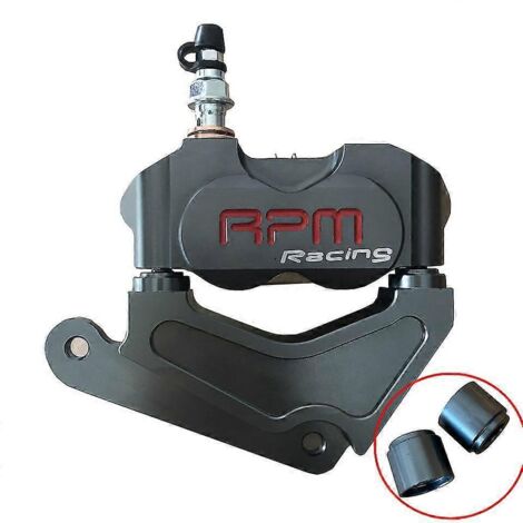 Étriers de frein radiaux à quatre pistons de 82 mm pour moto Honda Dio AF 18/27/28/34/35 - Gris 220 mm (1/5)