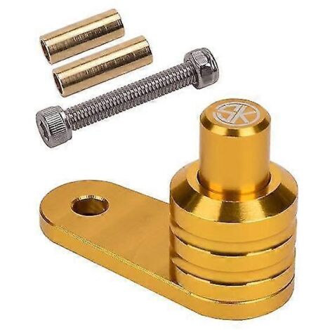 Bouton de stationnement et verrouillage semi-automatique du levier de frein pour Yamaha Xmax 125, 250, 300 et 400 (couleur or). (1/5)