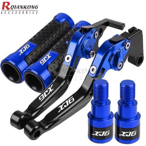 Leviers de frein et d'embrayage, poignées et embouts de guidon pour moto Yamaha XJ6N, XJ6 Diver et XJ6 N (2009-2015) (1/5)