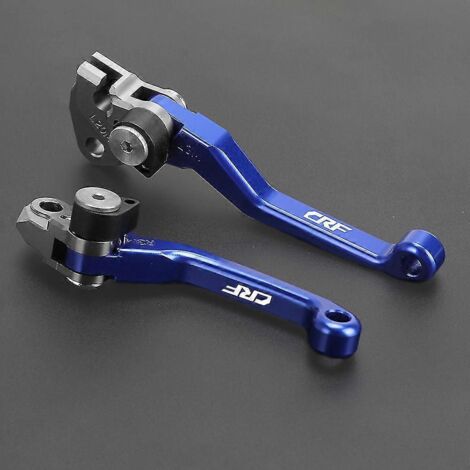 Leviers de frein et d'embrayage pivotants pour motos tout-terrain Honda CRF150F, CRF230F (2003-2017), CRF250F (2019-2022) et CRF230F (2003-2017). (1/5)