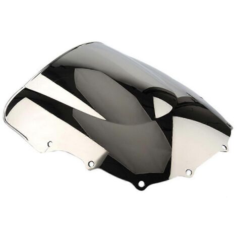 Pare-brise chromé neuf pour Kawasaki ZZR 400/600 (1993-2007) - Pièce de rechange en plastique (1/4)