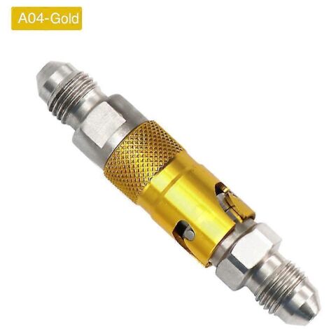 Alconstar - Kit adaptateur de raccord rapide pour durite de frein de moto en aluminium AN-3 AN3, compatible Honda et Yamaha - A04 (1/5)