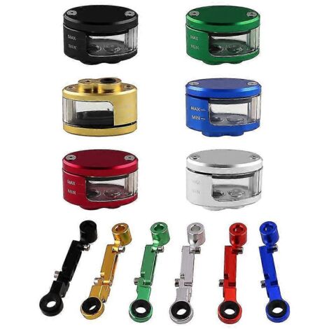 Réservoir d'huile pour maître-cylindre de frein et d'embrayage de moto CNC pour Suzuki, Yamaha, Kawasaki et Honda - A (1/5)