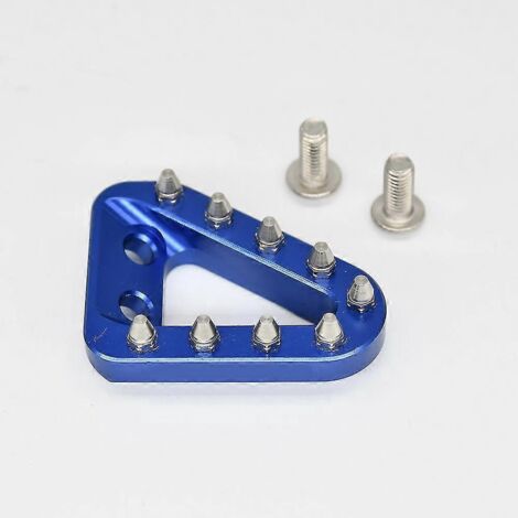 Embout de repose-pied de pédale de frein arrière pour KTM SX, SXF, XC, XCF, XCW, EXC, EXCF, GasGas et Husqvarna FC, TC, FE, TE, FX, TX (2016-2022) - bleu 02 (1/5)