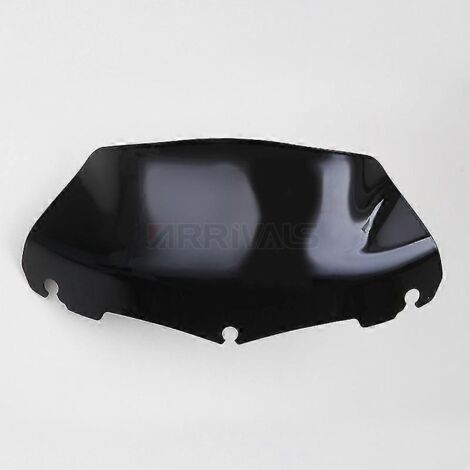 Pare-brise supérieur de carénage de 9 pouces pour moto Harley Touring Street Electra Glide Ultra Limited FLHX 2014-2020 - Noir (1/5)