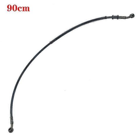 Maître-cylindre de frein avant pour moto, levier de frein hydraulique, flexible de frein, étriers de frein pour dirt bike, quad, karting - Flexible de 90 cm (1/5)