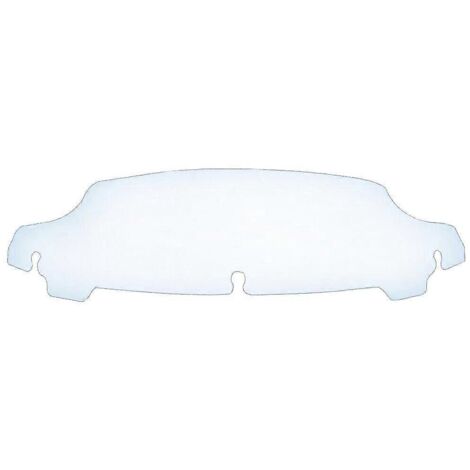 Déflecteur de vent supérieur de carénage de pare-brise pour moto Harley Touring Street Electra Glide Ultra FLHX (à partir de 2014) - Transparent - 4,5 pouces (1/5)