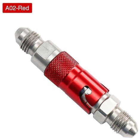 Alconstar - Kit adaptateur de raccord rapide pour durite de frein moto AN-3 en aluminium (compatible Honda et Yamaha) - A02 (1/5)