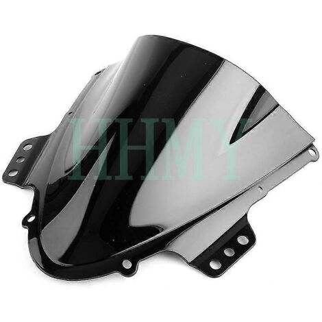 Pare-brise double bulle noir pour moto Suzuki GSX-R 1000 R K5 (2005-2006)