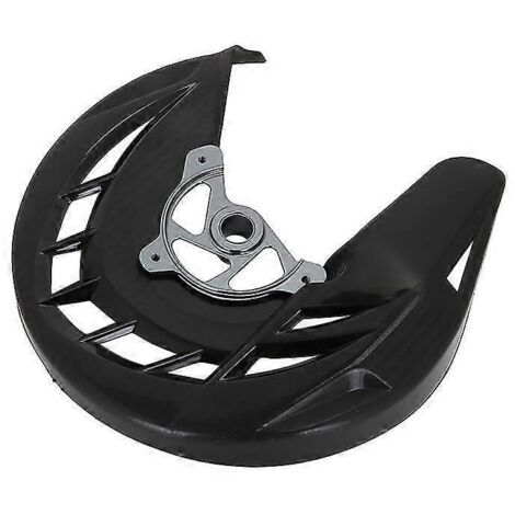 Protection de disque de frein avant pour Yamaha YZ125, YZ250, YZ250F, YZF250, YZ450F, YZ125X, YZ250X, WR250F, WR450F - Noir (1/5)