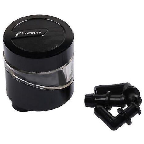 Réservoir d'huile de frein et d'embrayage pour motos Honda, Yamaha, Suzuki, Kawasaki et Vespa - Noir (1/5)