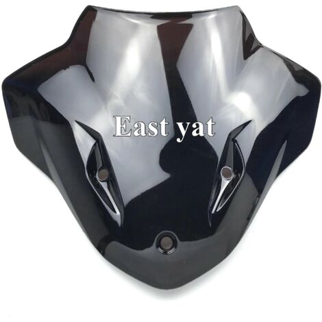 Déflecteur de pare-brise noir pour moto BMW S1000R (2014-2017). (1/5)
