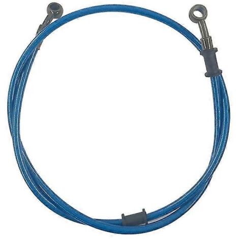 Durite d'huile tressée pour frein et embrayage de moto, 60/90/120 cm, compatible avec les motos - 3TT304820-BL-60 (1/5)
