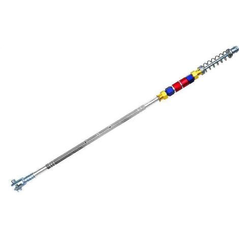 Durite de frein de moto, câble et tige de traction, levier de frein modifié LC135, accessoire moto universel en alliage d'aluminium - Gris