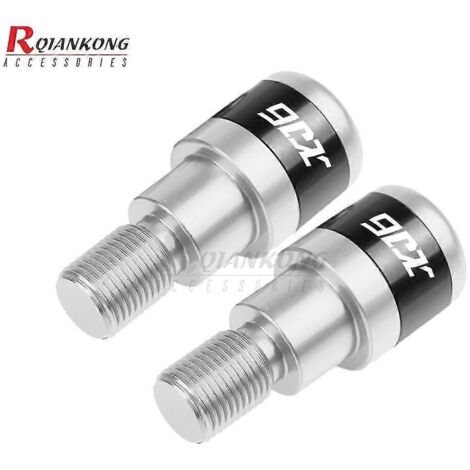 Leviers de frein et d'embrayage, poignées et embouts de guidon pour moto Yamaha XJ6N, XJ6 Diver et XJ6 N (2009-2015) - Argent (1/5)