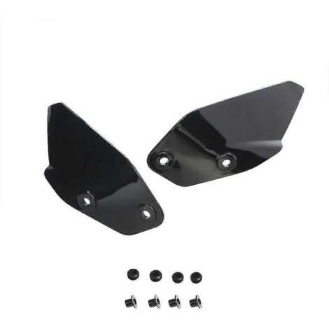 Pare-brise, déflecteurs latéraux et protège-mains pour moto BMW R1250GS Adventure, R1200GS, R1200 GSA et R1200 Adventure (2014-2022) - Noir (1/5)